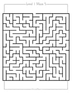 Free Mazes from BrainyMaze.com