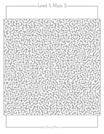 Level 5 Mazes - Brainy Maze