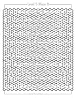 Level 5 Mazes - Brainy Maze