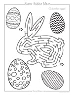 Easter Mazes for Kids - Brainy Maze