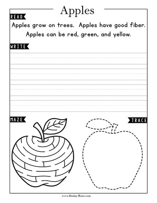 healthy-fruits-read-write-maze-trace-brainy-maze